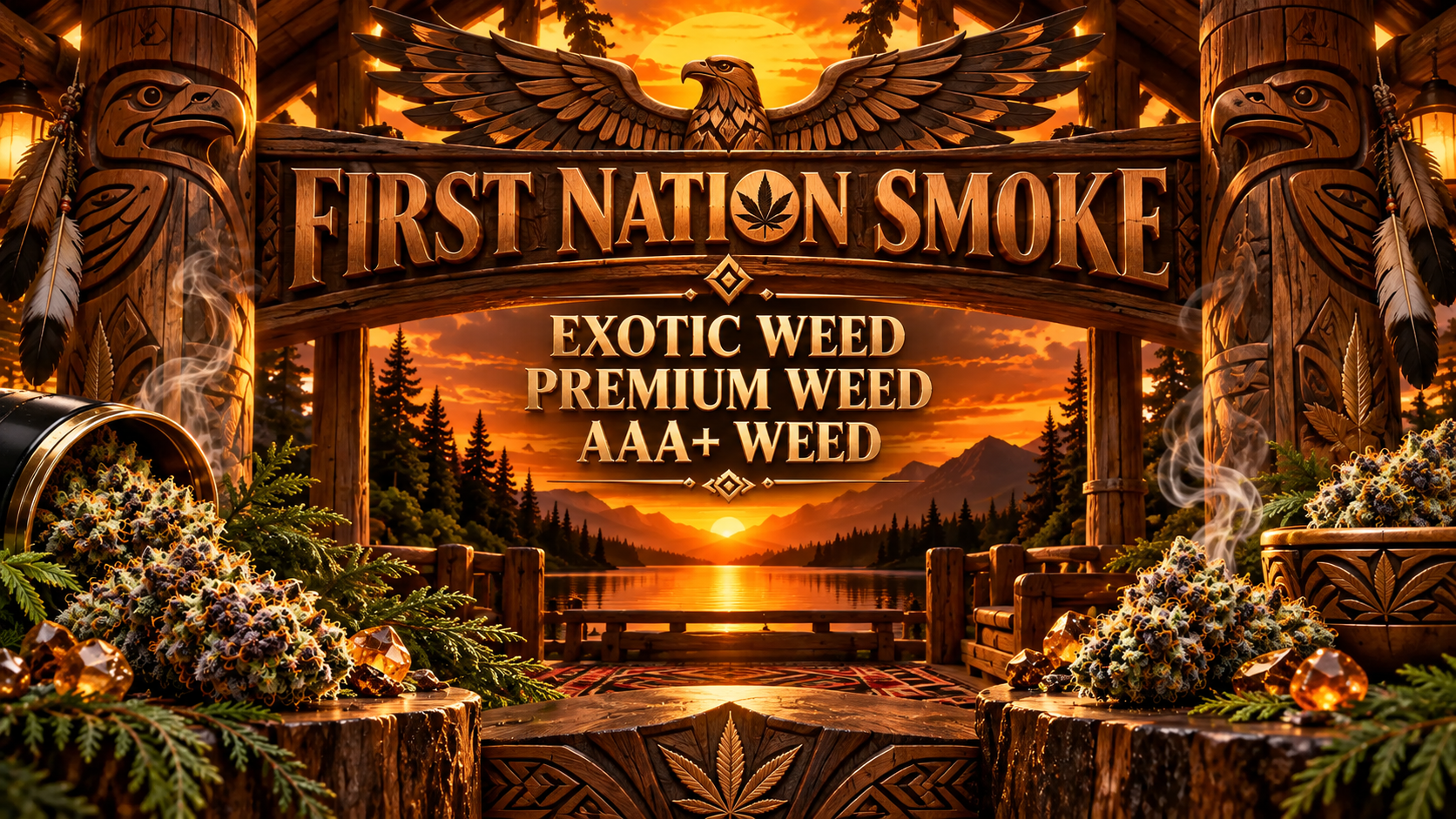 AAA+ Weed Cannabis Flower — Heavy hitters, proven strains · THC 30-32%